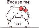 💁‍♀️-Hello Kitty, Telegram Sticker