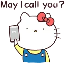 📱-Hello Kitty, Telegram Sticker