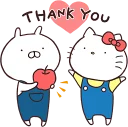 🙇‍♂️-Hello Kitty, Telegram Sticker