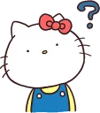 🧐-Hello Kitty, Telegram Sticker