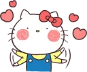 ❤️-Hello Kitty, Telegram Sticker