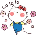 😊-Hello Kitty, Telegram Sticker