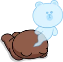 😱-Cute and Soft, Telegram Sticker
