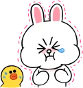 😨-Cute and Soft, Telegram Sticker