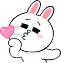 😘-Cute and Soft, Telegram Sticker