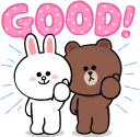 ✌️-Cute and Soft, Telegram Sticker