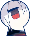 👁️-Mafumafu Sticker (cat) :: @line_stickers, Telegram Sticker