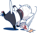 👊-Mafumafu Sticker (cat) :: @line_stickers, Telegram Sticker