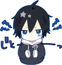 😠-Mafumafu Sticker (cat) :: @line_stickers, Telegram Sticker