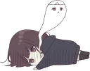 😪-Menhera-chan. SD ENG :: @line_stickers, Telegram Sticker
