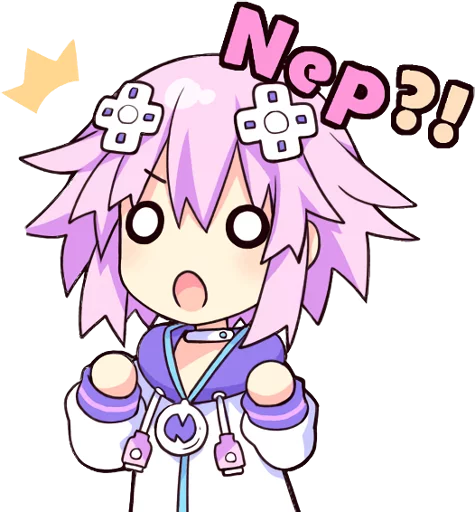 Nep-Nep Stickers "Neptune", telegram sticker
