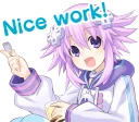 👍-Nep-Nep Stickers "Neptune", Telegram Sticker