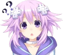 🤔-Nep-Nep Stickers "Neptune", Telegram Sticker
