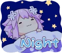 😴-Nep-Nep Stickers "Neptune", Telegram Sticker