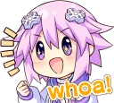 🤩-Nep-Nep Stickers "Neptune", Telegram Sticker