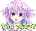 😮-Nep-Nep Stickers "Neptune", Telegram Sticker