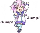 😆-Nep-Nep Stickers "Neptune", Telegram Sticker