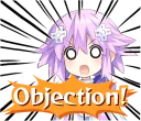 😤-Nep-Nep Stickers "Neptune", Telegram Sticker