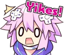 😧-Nep-Nep Stickers "Neptune", Telegram Sticker