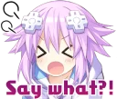 😫-Nep-Nep Stickers "Neptune", Telegram Sticker