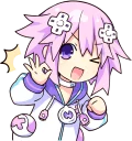 👌-Nep-Nep Stickers "Neptune", Telegram Sticker