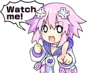 😃-Nep-Nep Stickers "Neptune", Telegram Sticker