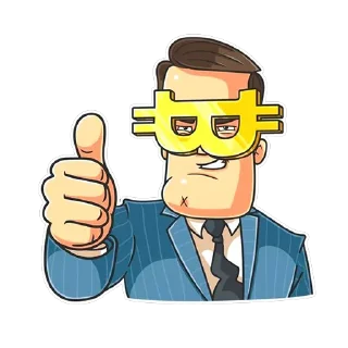 👍-استیکر ارز دیجیتال, Telegram Sticker