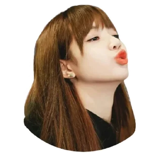 😘-Lisa, Telegram Sticker