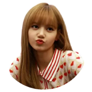 😘-Lisa, Telegram Sticker