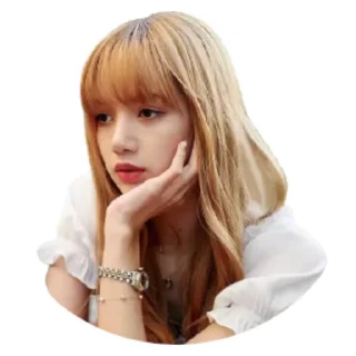 🤔-Lisa, Telegram Sticker