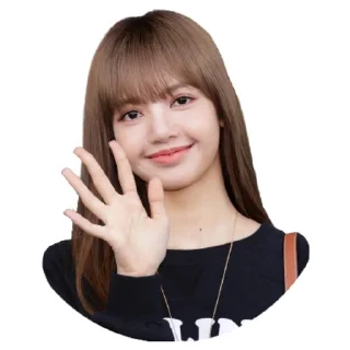 👋-Lisa, Telegram Sticker