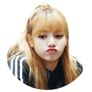 😒-Lisa, Telegram Sticker