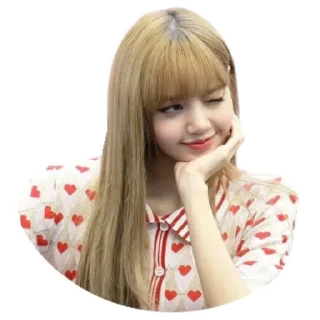 😉-Lisa, Telegram Sticker