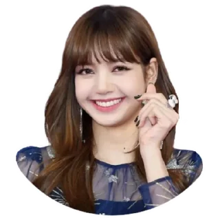 ❤️-Lisa, Telegram Sticker