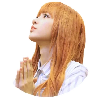 🙏-Lisa, Telegram Sticker