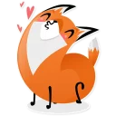😘-Foxy, Telegram Sticker