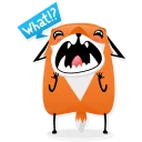 😱-Foxy, Telegram Sticker