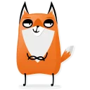 😏-Foxy, Telegram Sticker