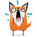 😵-Foxy, Telegram Sticker