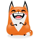 😆-Foxy, Telegram Sticker