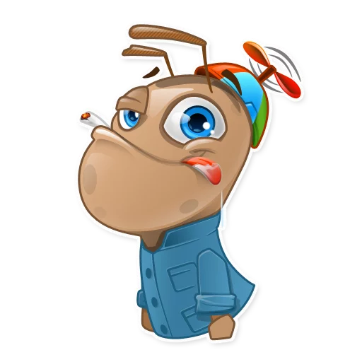 Anthony Ant, telegram sticker