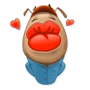 😘-Anthony Ant, Telegram Sticker