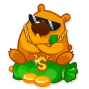 😎-Attila the Hon, Telegram Sticker