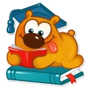 🎓-Attila the Hon, Telegram Sticker