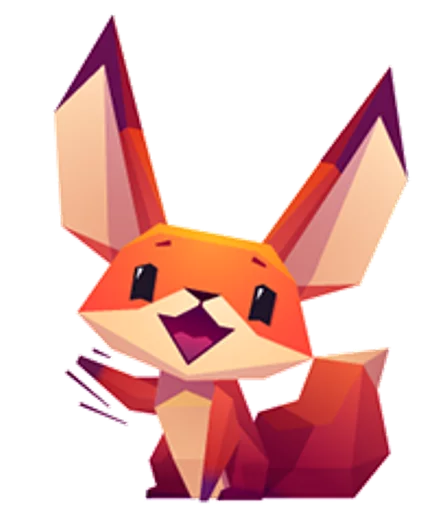 Little Cute Fox, telegram sticker