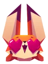 😍-Little Cute Fox, Telegram Sticker