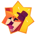 👍-Little Cute Fox, Telegram Sticker