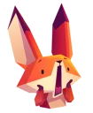 🙀-Little Cute Fox, Telegram Sticker