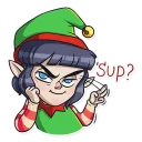 👋-Santa's Little Helper, Telegram Sticker