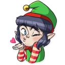 😘-Santa's Little Helper, Telegram Sticker